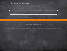 Tablet Screenshot of iransepitatravel.com